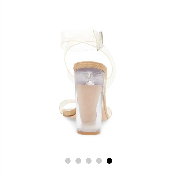 Steve Madden Clear Strappy Heels 👠 - Picture 3 of 6